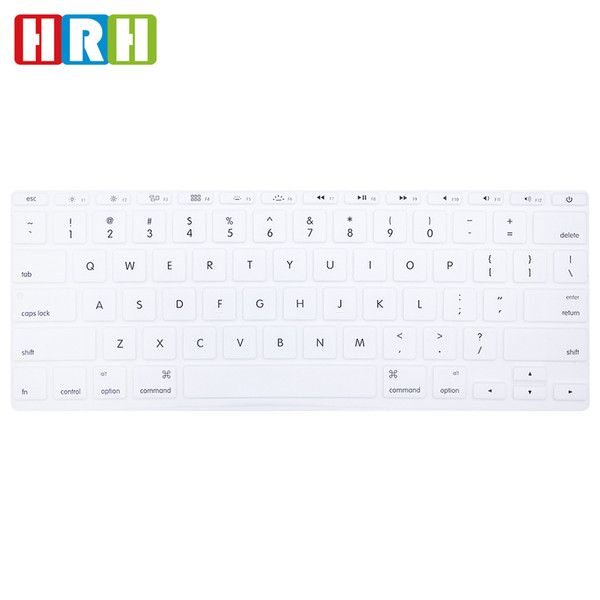 HRH Colorful Skin Silicone Laptop Keyboard Protector Cover Protective film For Apple For Macbook Air 11.6 inch 11 A1370 A1465