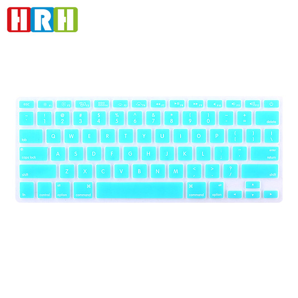 HRH US Silicone Laptop keyboard Skin Protector Cover Protective film Guard for Macbook Pro Air Retina 13 15 17 Old Before 2016