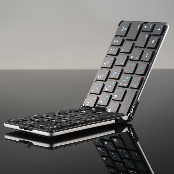 Flyshark Keyboard Ultra Slim Light Foldable Bluetooth Keyboard Carry-on Keyboard Connects Mobile Phone Tablet PC