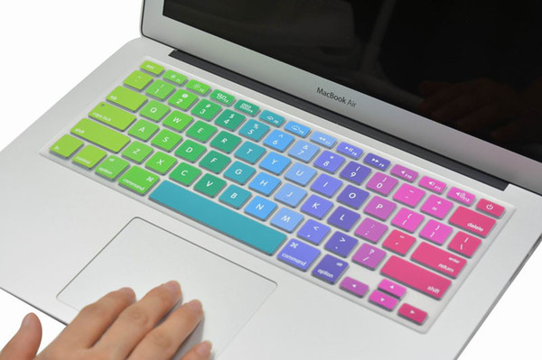 Waterproof Keyboard Cover for Macbook Air 13 Pro and Pro Retian 13 15 17 inch iMac Keyboard Protector Silicone Skin Sticker