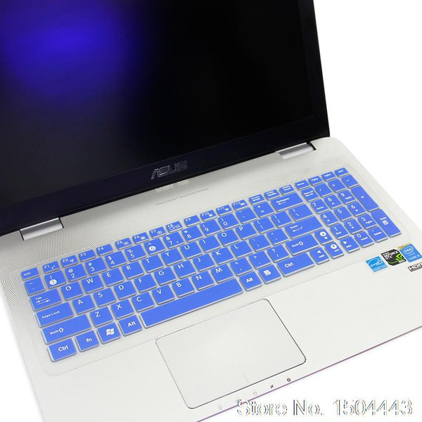 For Asus FX PRO ZX60 ZX50 FX60 FX50 FL8000 FL8000UN k550vr x550 15.6 inch laptop keyboard Silicone Protective Keyboard Cover