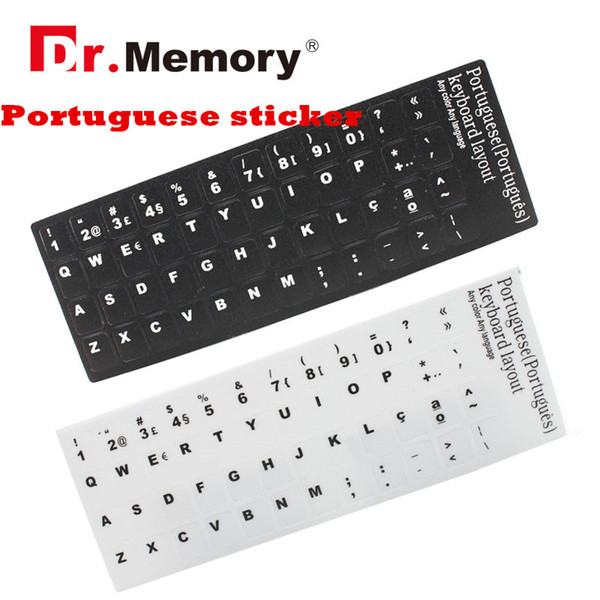 Portuguese stickers laptop keyboard film PO language wholesale Dustproof keyboard sticker universal Portuguese sticker 50pcs