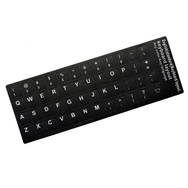 wholesale US English keyboard stickers 2pcs/lot free shipping