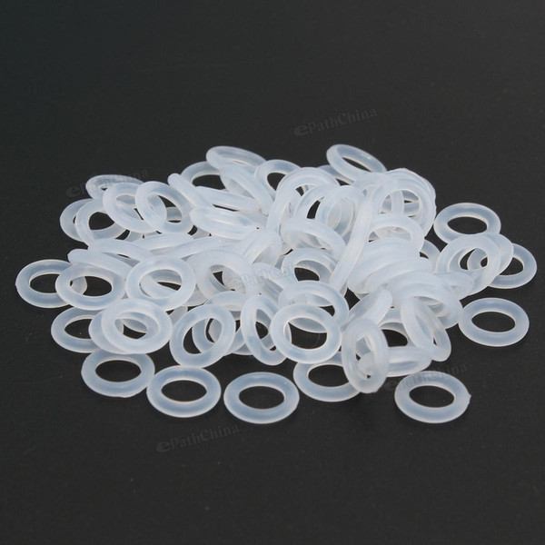 150pcs White O-Ring Keycap Rubber For Cherry MX Switch Keyboard CAS_40D