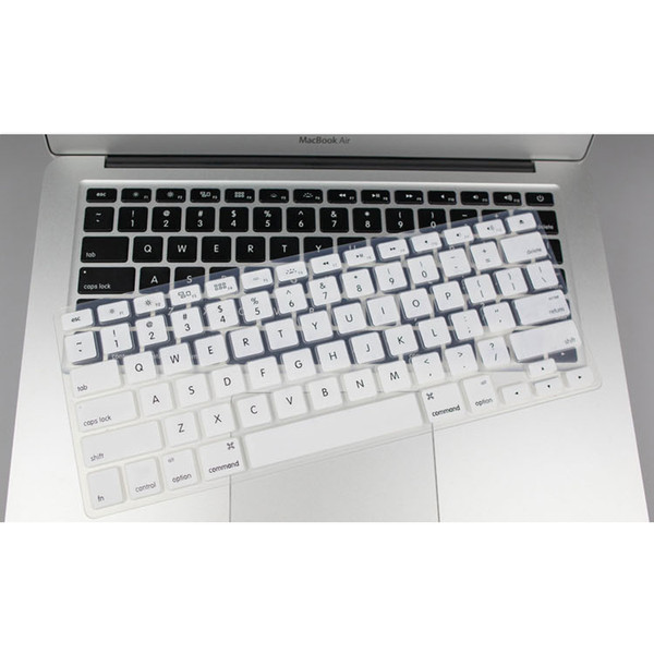 50pcs Silicone Keyboard Cover protector Skin for Apple Macbook air Pro MAC 13inch / 15inch