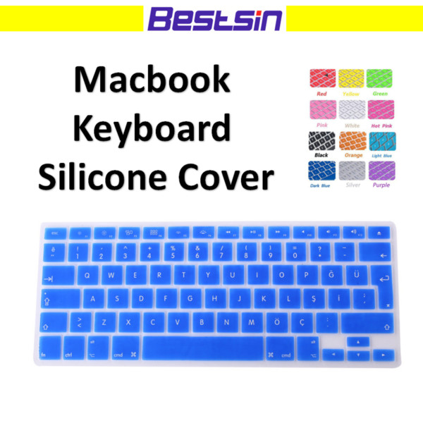 MacBook Keyboard Cover Protection Silicone Material For Mac Air Pro Retina 11/12/13/15/17 inch Waterproof Dustproof for US UK version