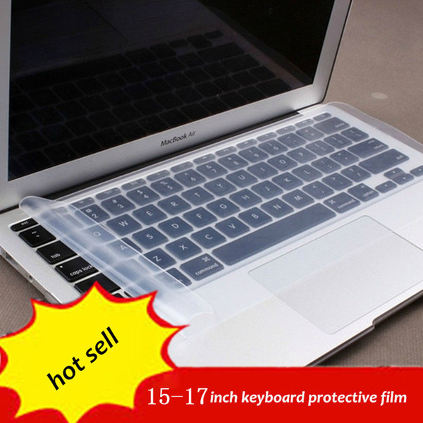 1pc Free Shipping 15-17 inch general laptop keyboard Cover Protector silicone gel film protective