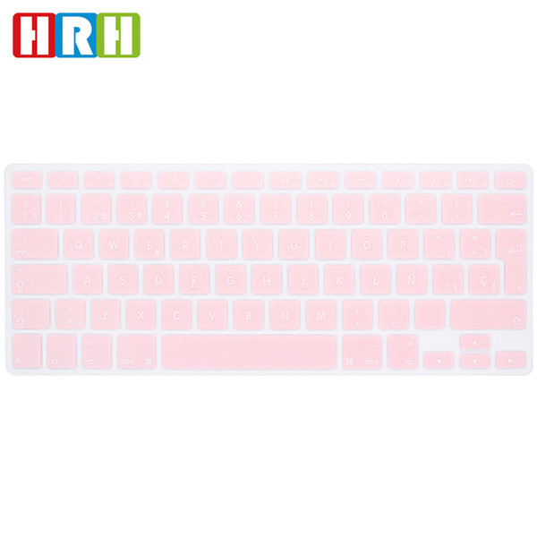 HRH Silicone Spanish Keyboard cover Skin Protector For Macbook Air Pro Retina 13