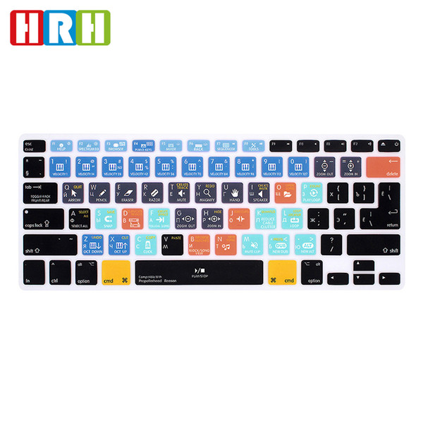 HRH Propellerhead Reason Russian Functional Silicone Keyboard Cover for Mac Air Pro Retina 13