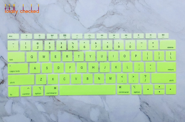 Silicone Keyboard Protector For New Macbook A1932 US Layout Keyboard Cover Mabook.3 2018 silicon Skin Guard