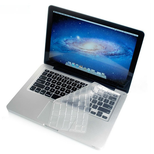 New Keyboard Skin For MacBook for Old Macbook Pro 13 15 17 Silicone Thin Clear KeyBoard Cover Skin Drop Shipping l1114#2*