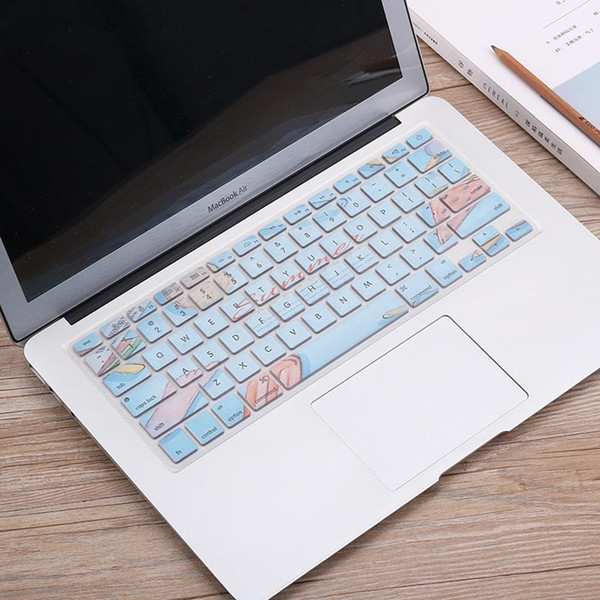 OUSHINE For Air 11.6inch Laptop Accessories Illustrations Keyboard Cover Soft Waterproof Dustproof Keyboard Stickers For Laptop