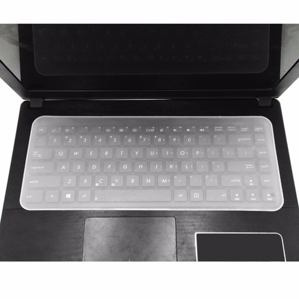 Keyboard Cover Skin Waterproof Dustproof Silicone Film Universal Tablet Keyboard Protector Guard for 13-17 Inch Notebook