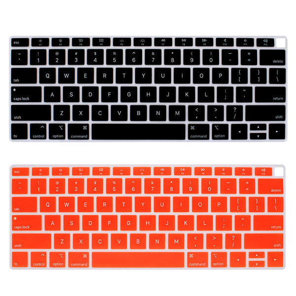 Laptop Colorful Silicone Keyboard Covers for New Macbook Air13.3 (A1932) Waterproof Dustproof with Package