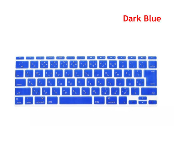 Japanese English Japan JP Keyboard Cover For MacBook Retina 12'' 12inch A1534 Keyboard Protective Film Skin