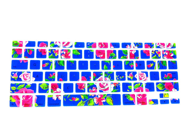 Flower Bloom Blossom Silicone keyboard Skin Protector Cover Guard for  Macbook Pro