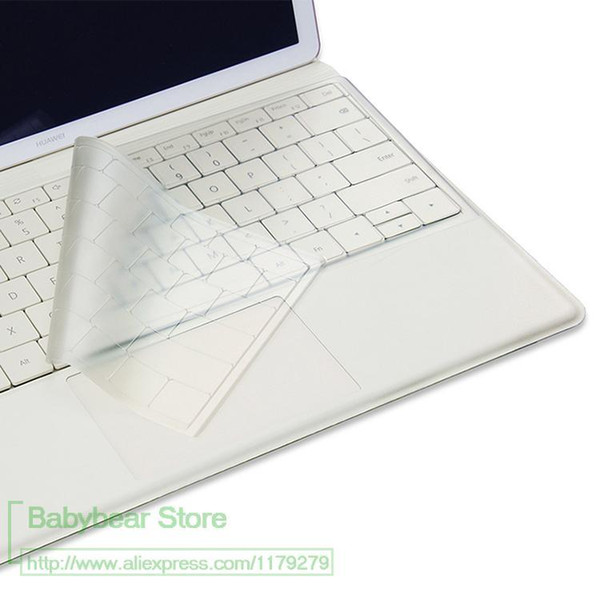 12 inch TPU laptop keyboard cover Prorector For HUAWEI Matebook 12 Transparent color Mate Book M5 Laptop keyboard