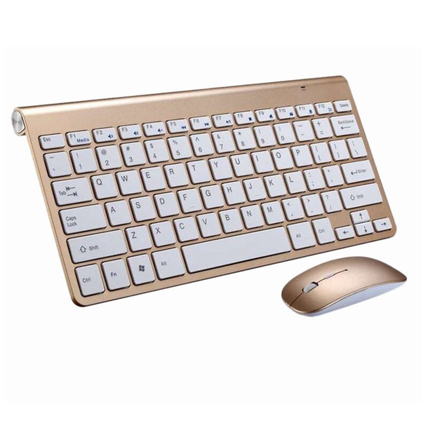 Wireless keyboard and mouse suit slim mini keyboard home office business