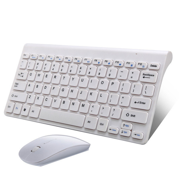 New 2.4GHz Wireless Keyboard + Wireless Mouse Combo Set For Laptop PC Desktop