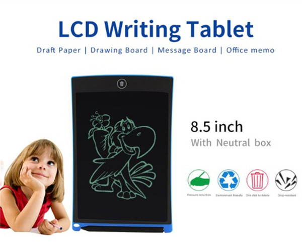 LCD Writing Tablet Digital Digital Portable 8.5 Inch Drawing Tablet Handwriting Pads Electronic Tablet Board for Adults Kids Children