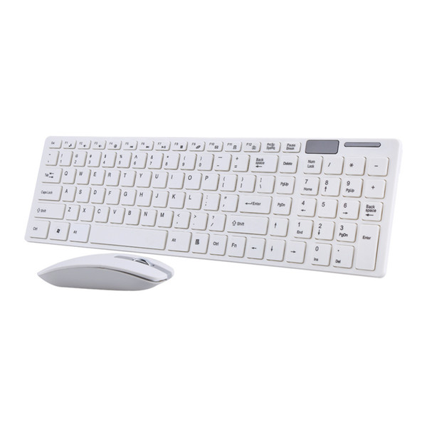 Freeshipping 2.4G Optical Wireless Keyboard and Mouse Mice USB Receiver Combo Kit for MAC PC Computer