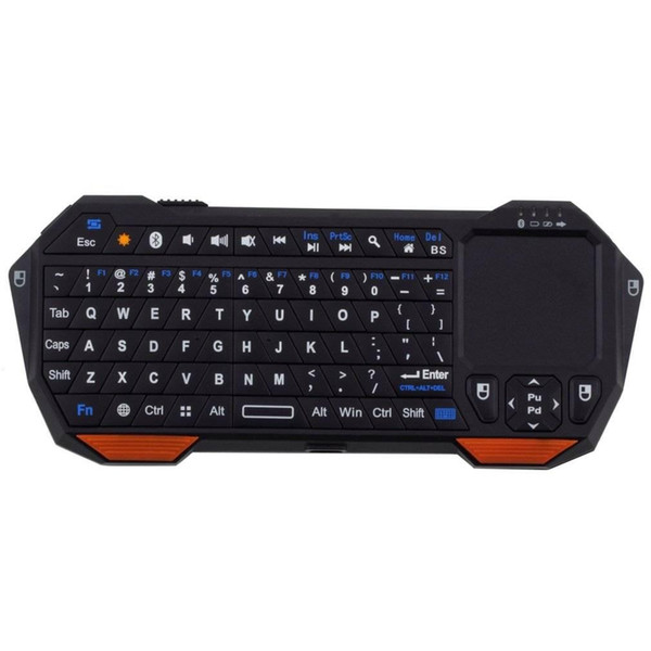 Fashion Black Wireless Bluetooth Keyboard +Mouse Touchpad+ Mice PC Computer Keyboard Mouse Combos for Laptop Tablet