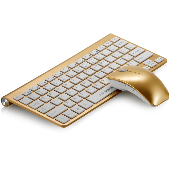 Motospeed G9800 Luxury High Speed Super Slim Low Power Portable Convenient Wireless Kit Optical Keyboard Mouse Combos