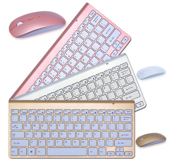 Keyboard Stickers Ergonomic Wireless 2.4G Ultra Slim Keyboard Mouse Keyboard Mouse Combo for Apple Mac Win XP 7 10 Laptop TV BOX