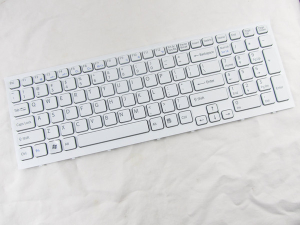 Sony Vaio VPC-EB VPCEB White Keyboard 148793221 V111678B 550102M05-203-G New Replacement