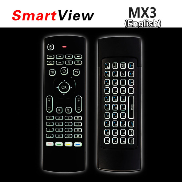 X8 2.4G Wireless Remote Controls Fly Air Mouse Contrpller MX3 Keyboard for Android TV box Mini PC