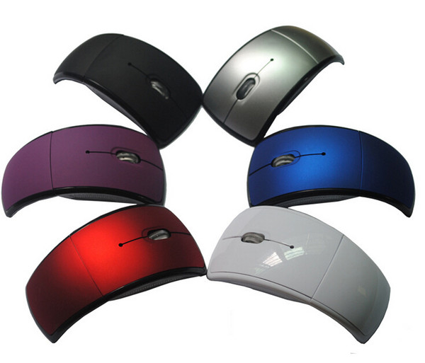 2.4GHZ Wireles Mouse Ergonomic Folding Arc Mouse Wireless Folding Mouse