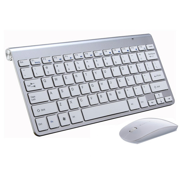 K108 High Quality Ultra Thin Wireless keyboard Mouse 2.4G keyboard Mouse Combo and 2.4G USB Receiver for PC Laptop Tv BOX