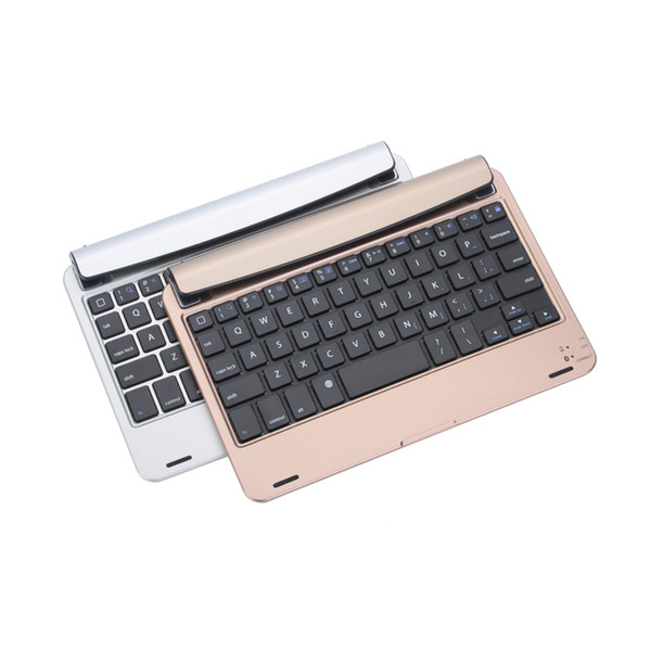 Ultra Slim Mini Wireless Bluetooth 3.0 Keyboard Case For iPad Mini 1 2 3 4 Stand Case Aluminum ABS Material