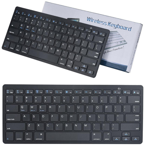 Ultra-slim Bluetooth Keyboard Universial For iOS/androids/Windows System With box package