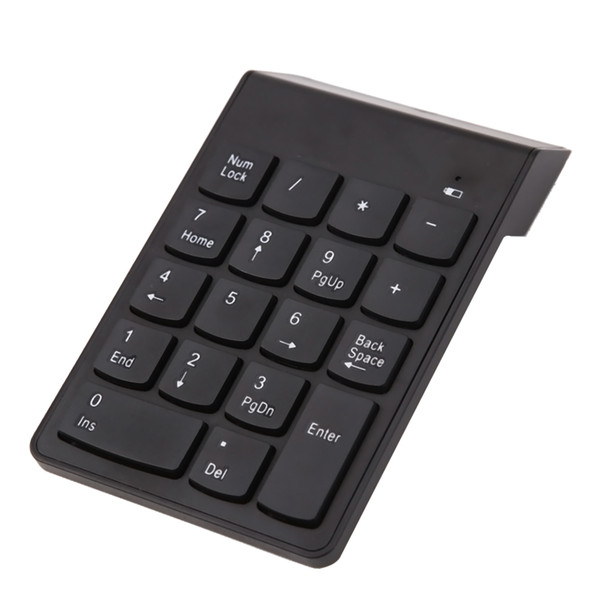 Wireless Numeric Keyboard Bluetooth 3.0 Mini Numeric Keypad Number Pad 18 Keys Digital Keyboard for PC Desktop Laptop Notebook