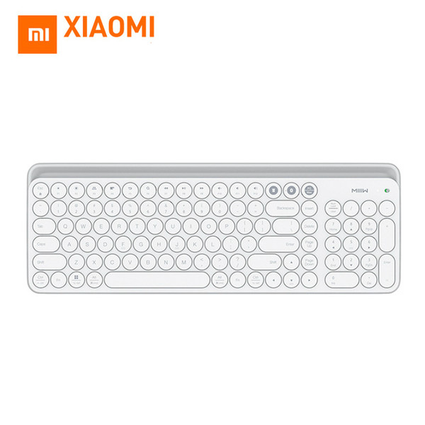 Original Xiaomi Miwu Bluetooth Dual Mode Keyboard MWBK01 104 Key Wireless / Bluetooth 2.4GHz Multi-system Compatibl