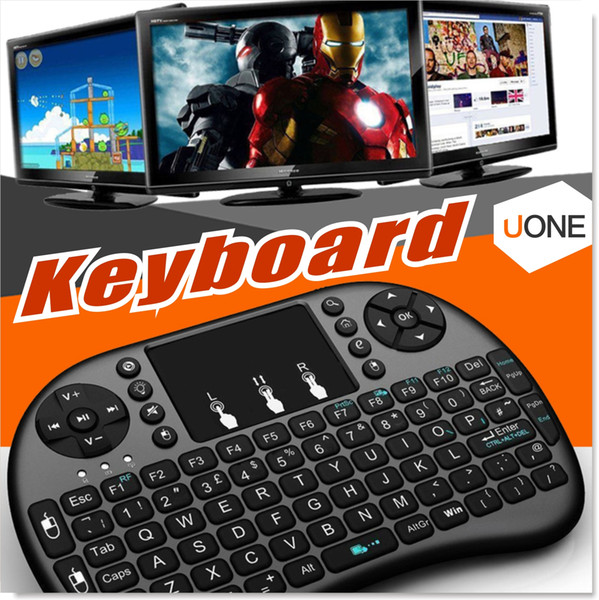 Air Mouse Combo 2.4G Mini i8 Wireless Keyboard,Touchpad combo with interface adapter for PC Pad Google Andriod TV Box Xbox360 PS3 (OTG)