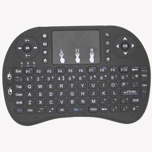 Rii I8 Wireless Keyboard 92 Keys 2.4GHz Air Mouse with Touchpad For X96 T95M M8S MXQ PRO 4K TV Box