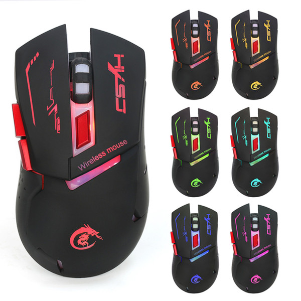 Wireless Mouse 2.4GHz gaming game mouse Ergonomic Design gaming mouse 2400DPI USB Mice For Laptop PC