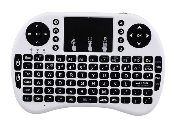 Rii I8 Smart Fly Air Mouse Remote Backlight 2.4GHz Wireless Keyboard Remote Control Touchpad For S905X S912 TV Android Box X96 A95X