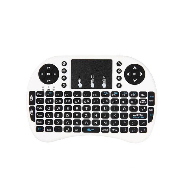 Wireless Keyboard rii i8 keyboards Fly Air Mouse Multi-Media Remote Control Touchpad Handheld for TV BOX Android Mini PC B-FS