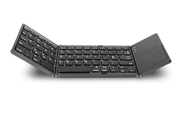 Portable Mini Twice Folding Bluetooth Keyboard for Tablet and Mobile Phone Cellphone IN STOCK