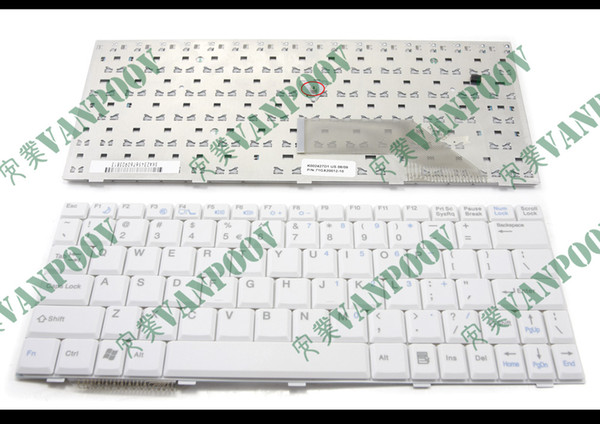 New Laptop keyboard for Fujitsu Amilo M1437, For Founder R211 White US Version - K002427D1, 71GX20012-10