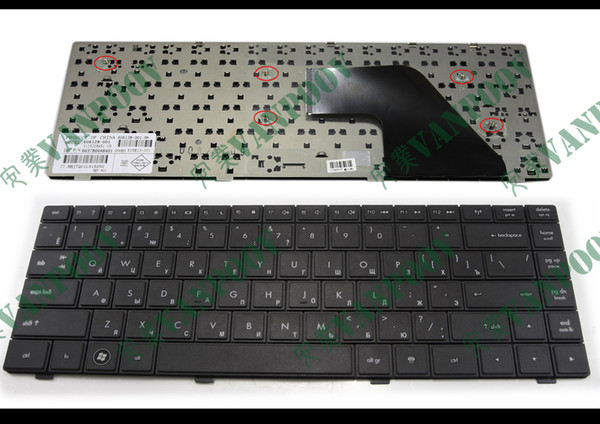 New and Original Notebook RU Laptop keyboard for HP Compaq 320 321 326 420 CQ320 CQ326 CQ325 CQ321 CQ420 CQ421 Black Russian version - V1152