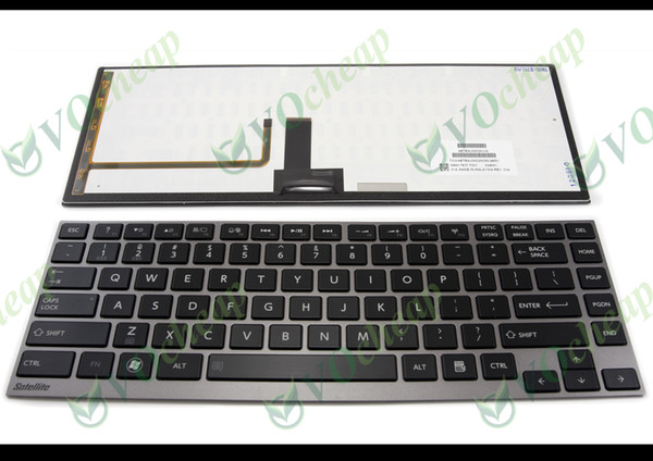 New US Laptop keyboard for Toshiba Satellite R700 U800 U800W U840 U845 U900 U920 U920T U925 U940 Z830 R830 Z935 With Backlit