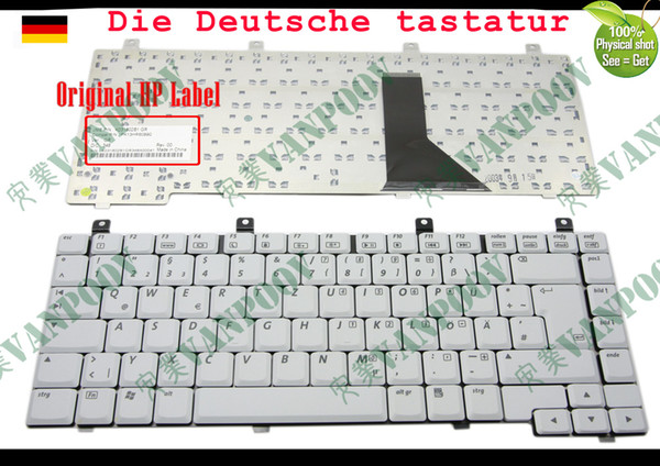 New QWERTZ Notebook Laptop Keyboard for HP Compaq Presario M2000 R4000 V2000 V5000 C300 C500 GREY white German GR Deutsch DE - K031802B1