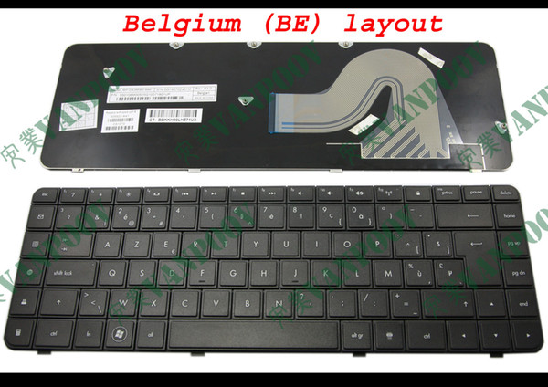 New Notebook Laptop keyboard FOR HP Presario CQ62 G62 Black Belgium BE Version - MP-09J86B0-886