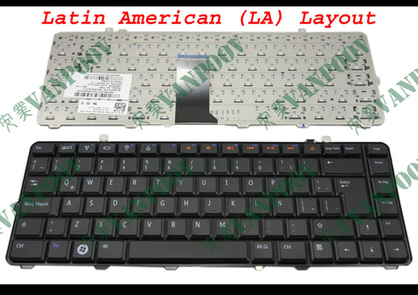 New Notebook Laptop keyboard for DELL Studio 1535 1531 1536 1537 1435 1555 Black Latin American Version - NSK-DCL1E