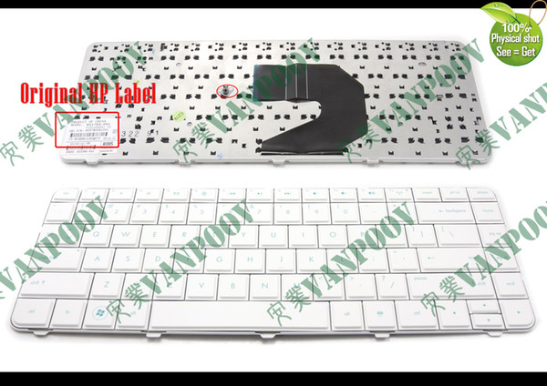 New Laptop keyboard for Pavilion G4 G4-1000 G6 G6-1000, Presario CQ43 CQ57 White US Version - V12102