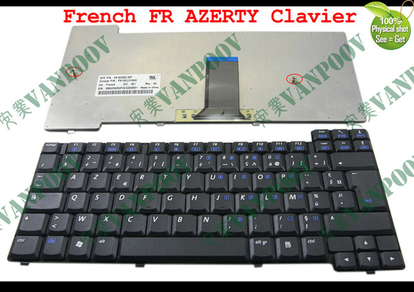 New Laptop keyboard for HP Compaq Presario X1000 X1100 NX7000 NX7010 Pavilion ZT3000 ZT3400 Black French FR AZERTY - 337016-051